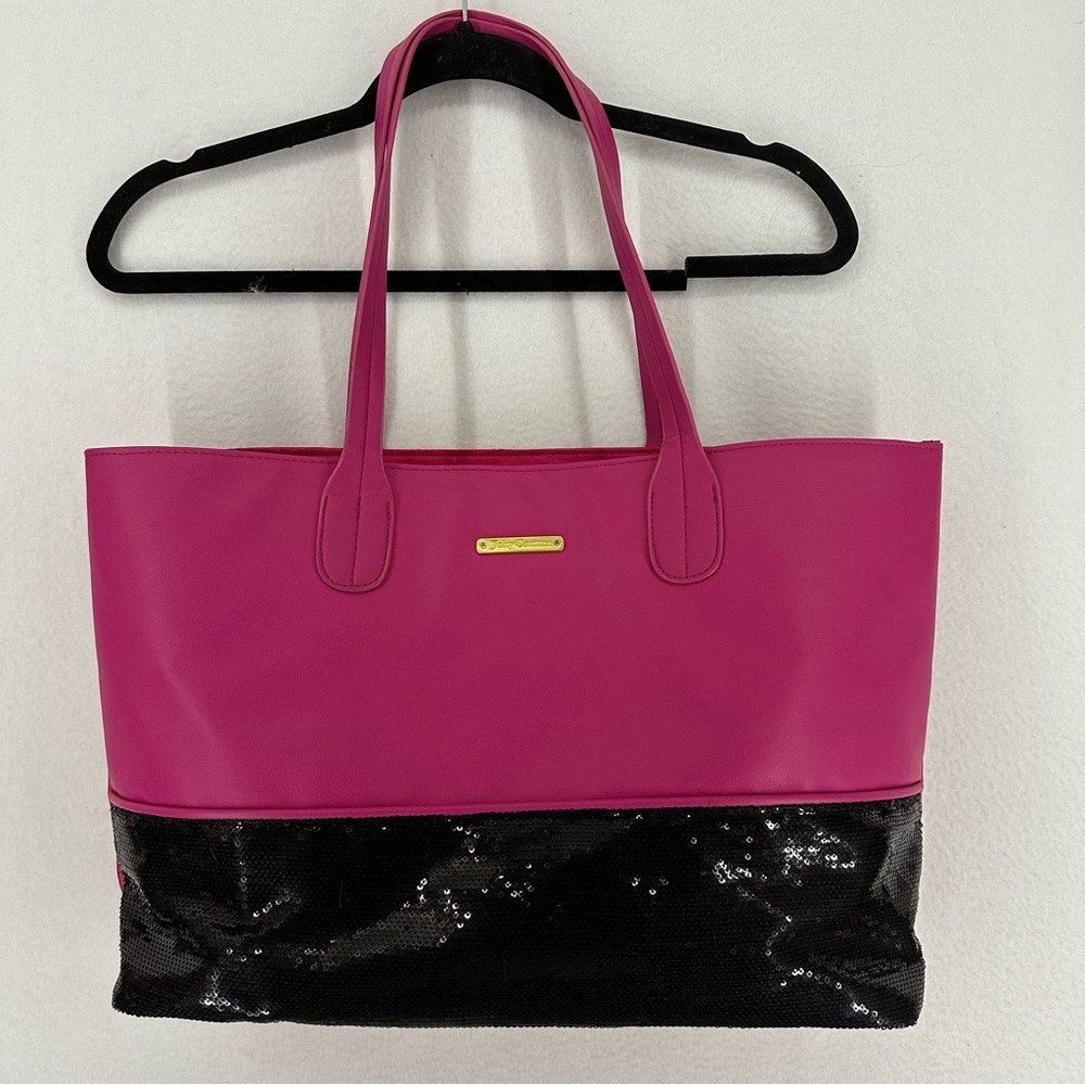 Juicy Couture Large‎ Sequin Tote Bag Pink